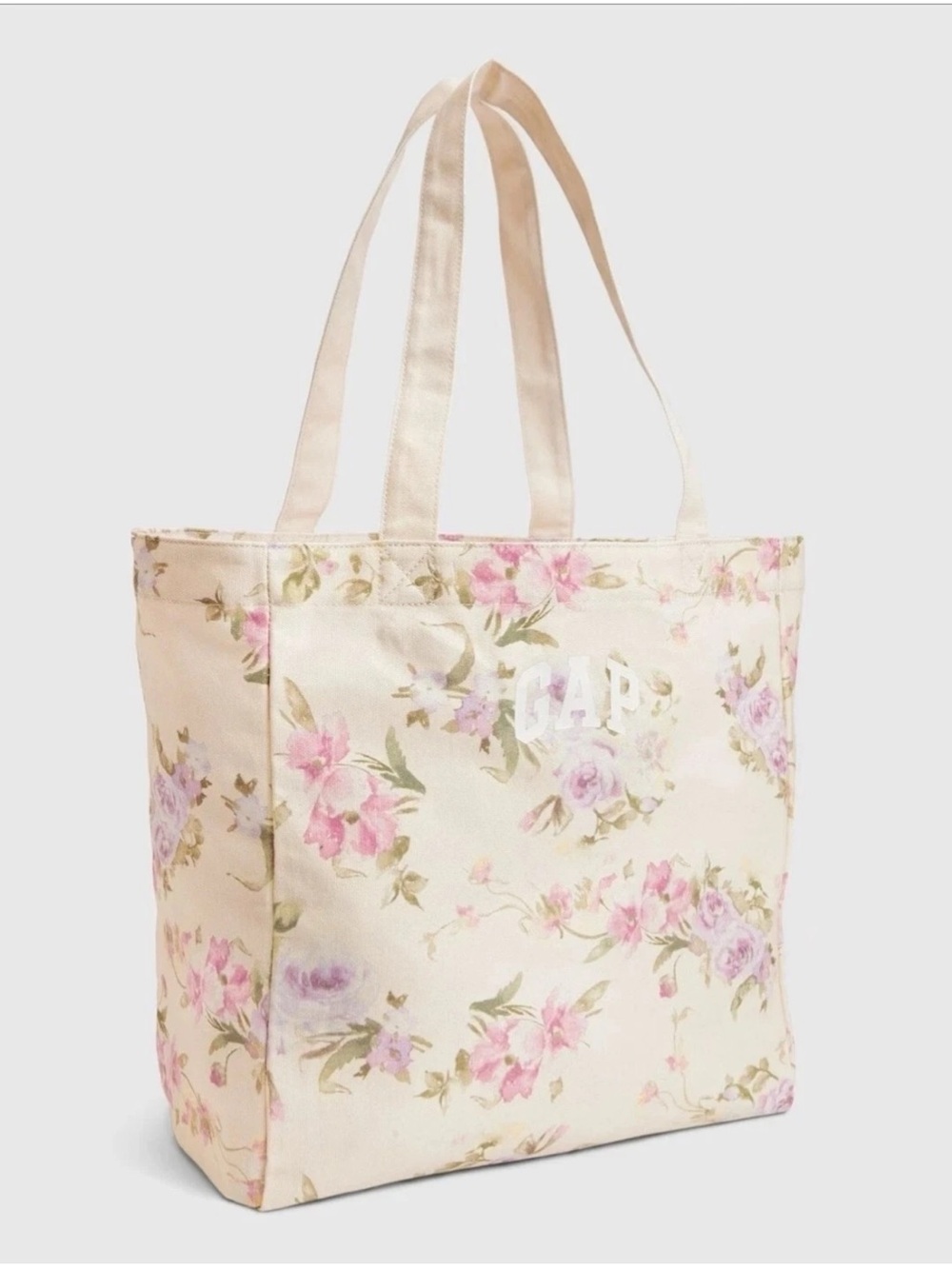 NWT Gap Love Shack Fancy Large Tote Bag Canvas Floral